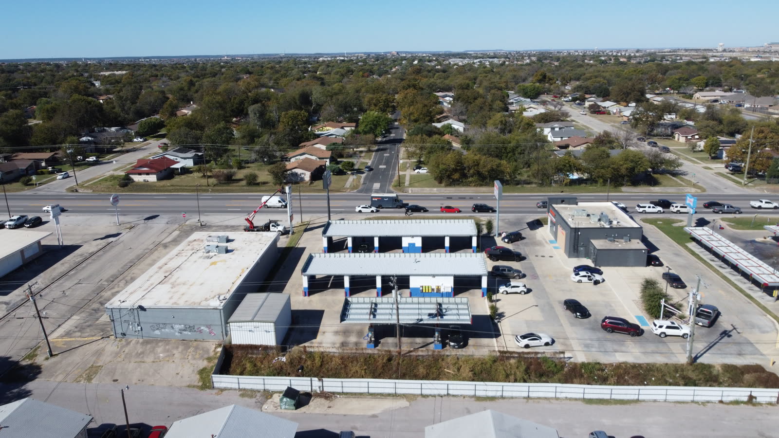 Aerial rooftop survey captured by Ceezaer drone operations